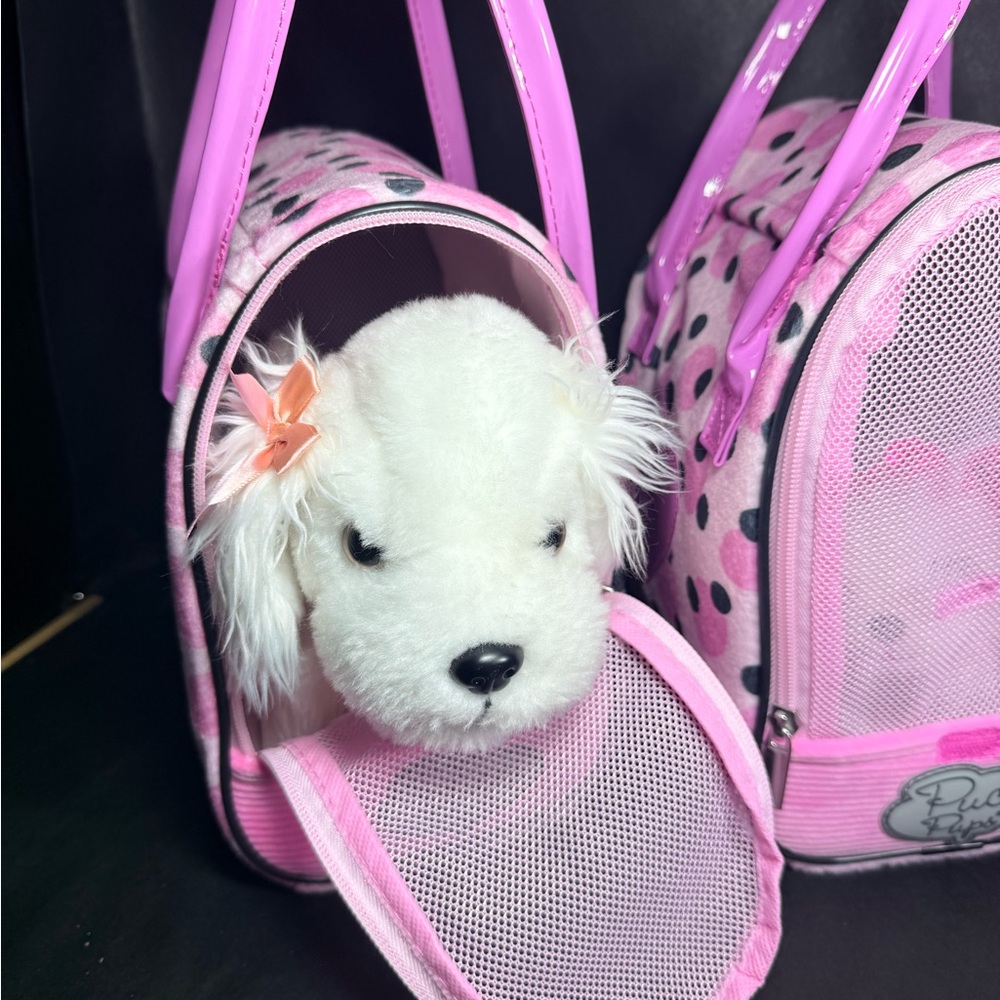 Pucci Pups‎ plush dog carrier set - Picture 3 of 5